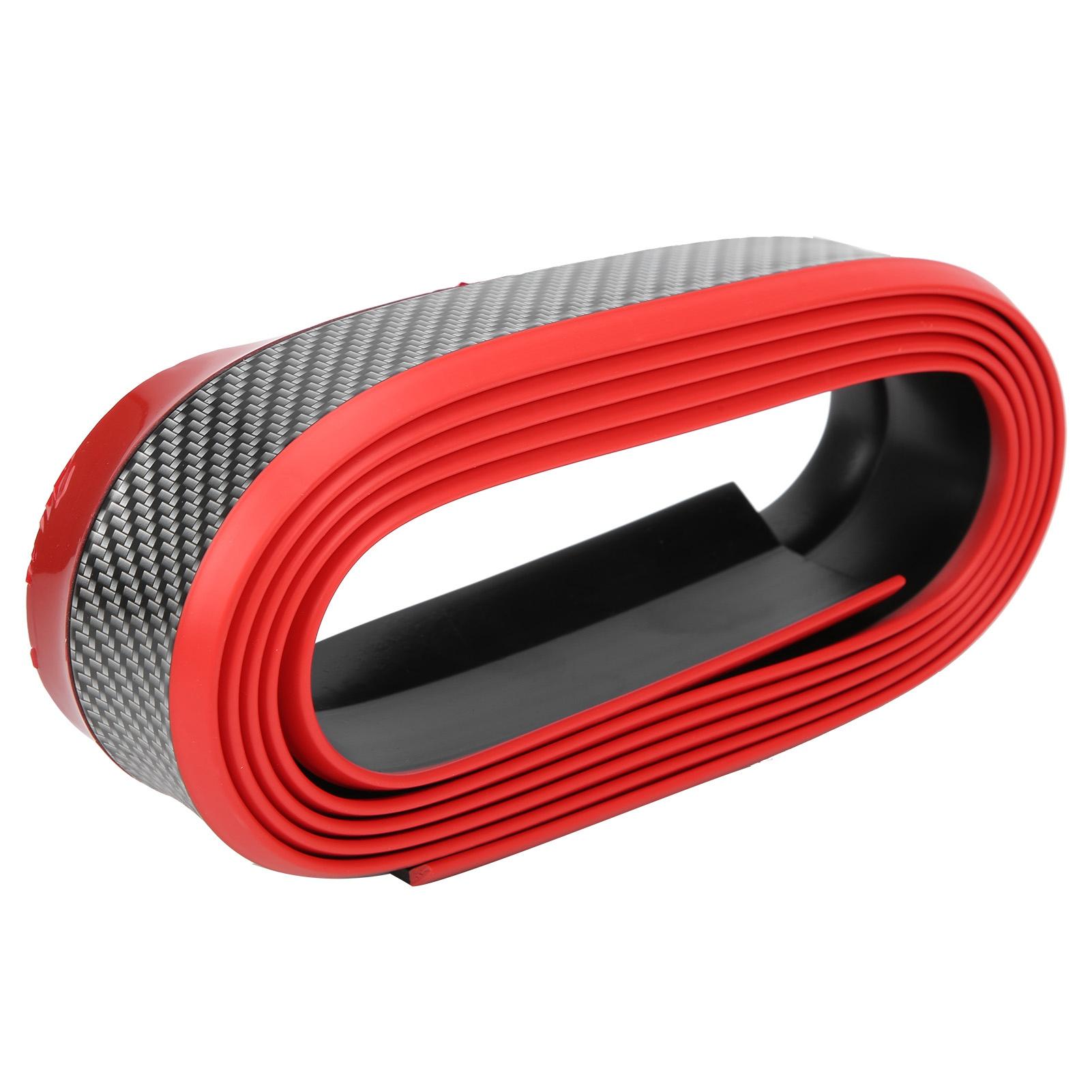 

Наклейка на губу переднего бампера Резиновый протектор Накладки на пороги Защитная полоса от столкновений