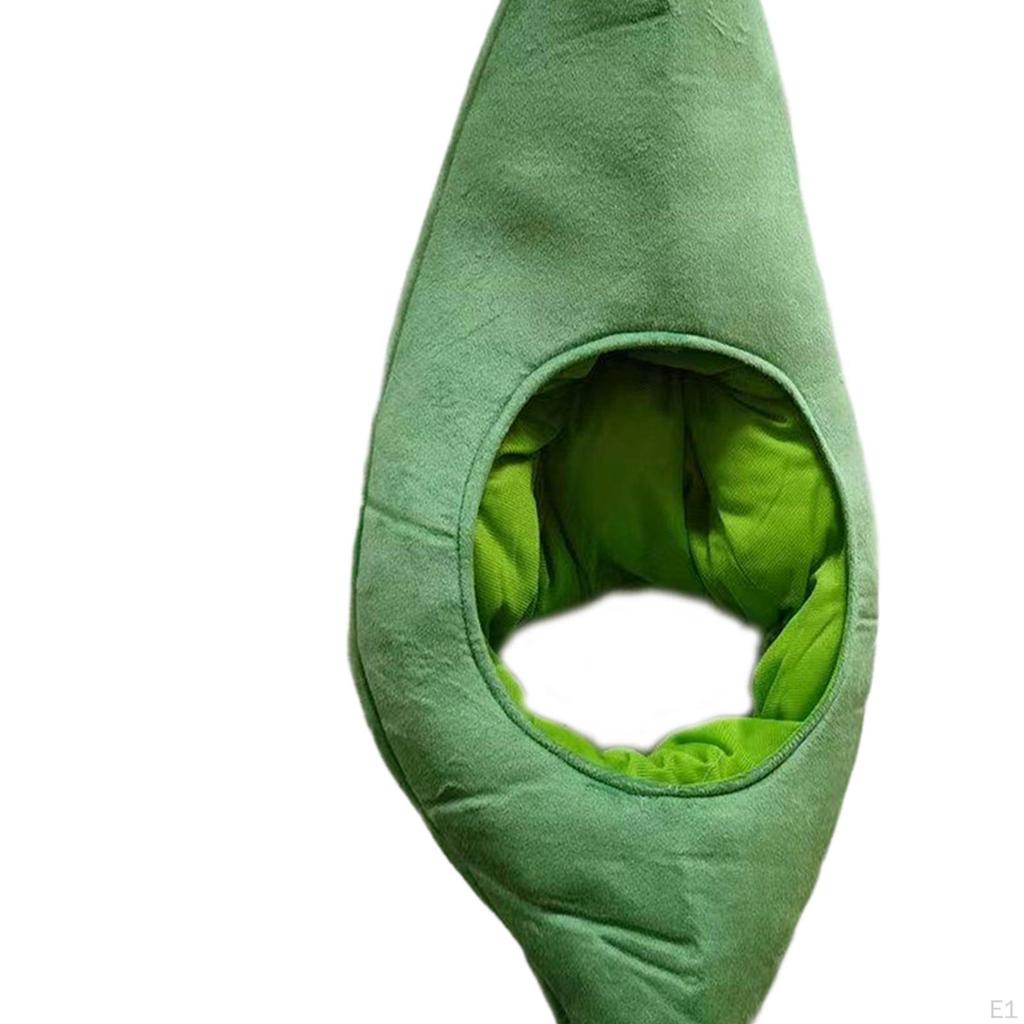 Funny Banana Hat Headwear Cute Plush for Celebration Birthday Party Supplies