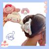 Sanrio Cinnamoroll Hair Claw Clips Women Girls Faux Fur Hair Accessories