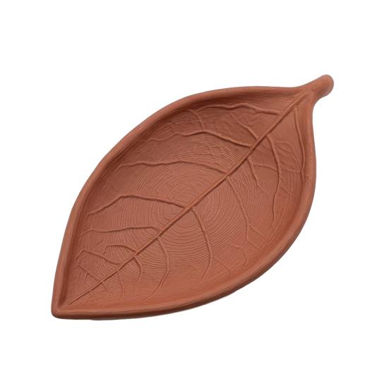Yousheng 3D Printed Leaf Shaped Jewelry Tray, Ring Dish, Entryway Table Trays, Decorative Trinket Dish, Jewelry Organizer Tray for Rings