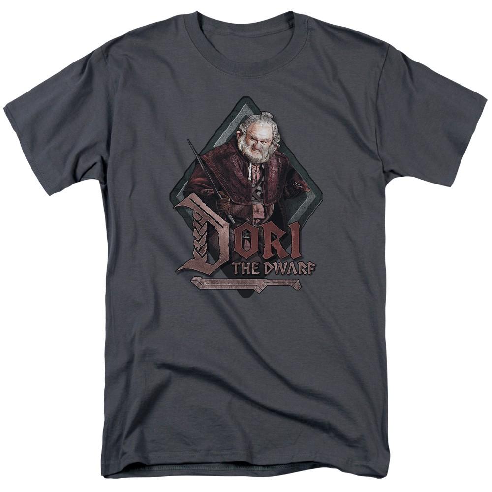 The Hobbit - Dori - Adult Unisex Short Sleeve T-Shirt - Gray 2XL