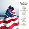 1pc American flag blanket, al season lightweigh Poster blanket home office outdoor nap multifunc Poster blanketional blanket