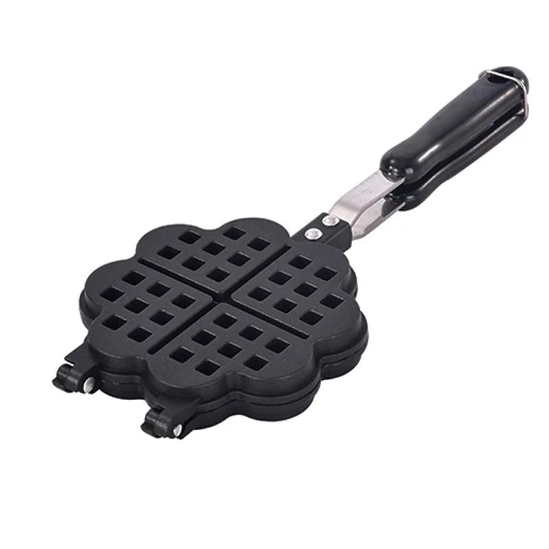 Cake Mold Household Waffle Non-Stick Pastry Gas Stove Baking Tray DIY Baking Tool Set Lattice Muffin Machine