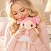 Soft Plush Doll Stuffed Toy with Tutu Skirt and Embroidered Details for Children and Collectors Suitable for Play and Display