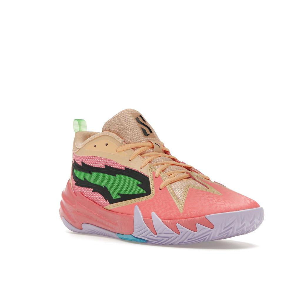 Puma Scoot Zeros Georgia Peach Men Sneakers Pink Passionfruit Green 379908-07