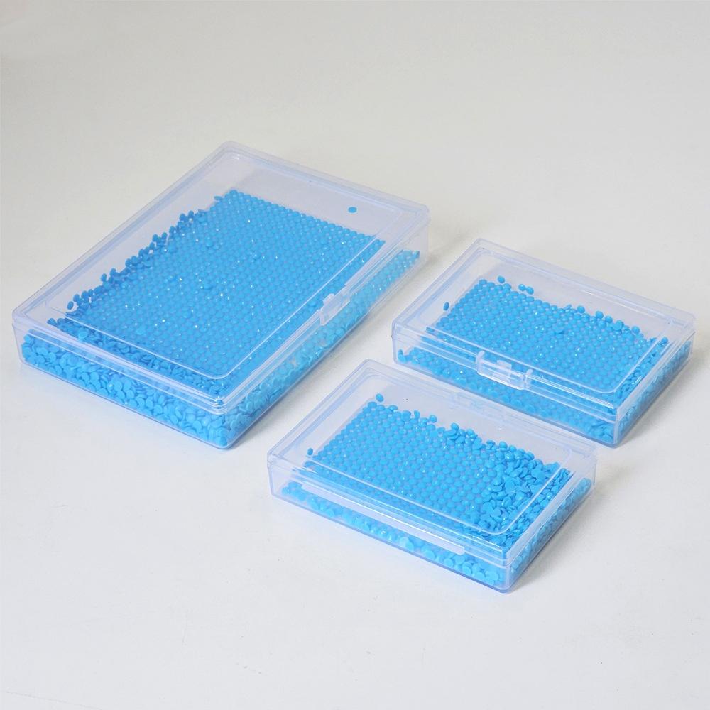 15Pcs Diamond Painting Tool New Storage Box, Diamond Tray with Lid, DIY Packaging, Diamond Round Diamond Flipping Box Set