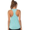 Workout Tank Solid Color Sweat-absorbing Breathable Relaxed-Fit Sleeveless Fitness Polyester Women Athletic Yoga Top Fitness Vest for Girl