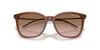 Sunglasses 0AX4151SF OPAL DARK BROWN 55 [Armani Exchange]