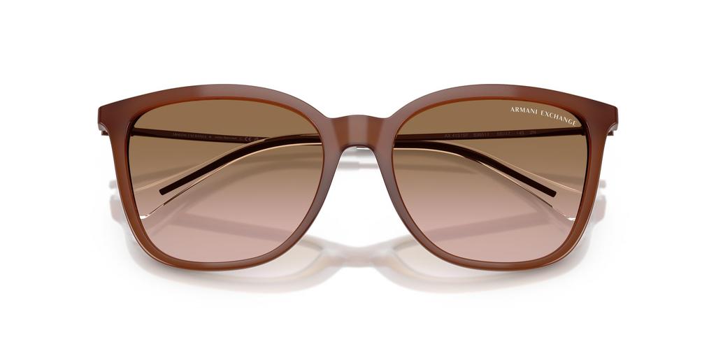 Sunglasses 0AX4151SF OPAL DARK BROWN 55 [Armani Exchange]