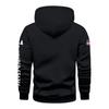Men's Loose Flag Printed Hooded Sweatshirt Men's Casual Fashion Sports Sweatshirt