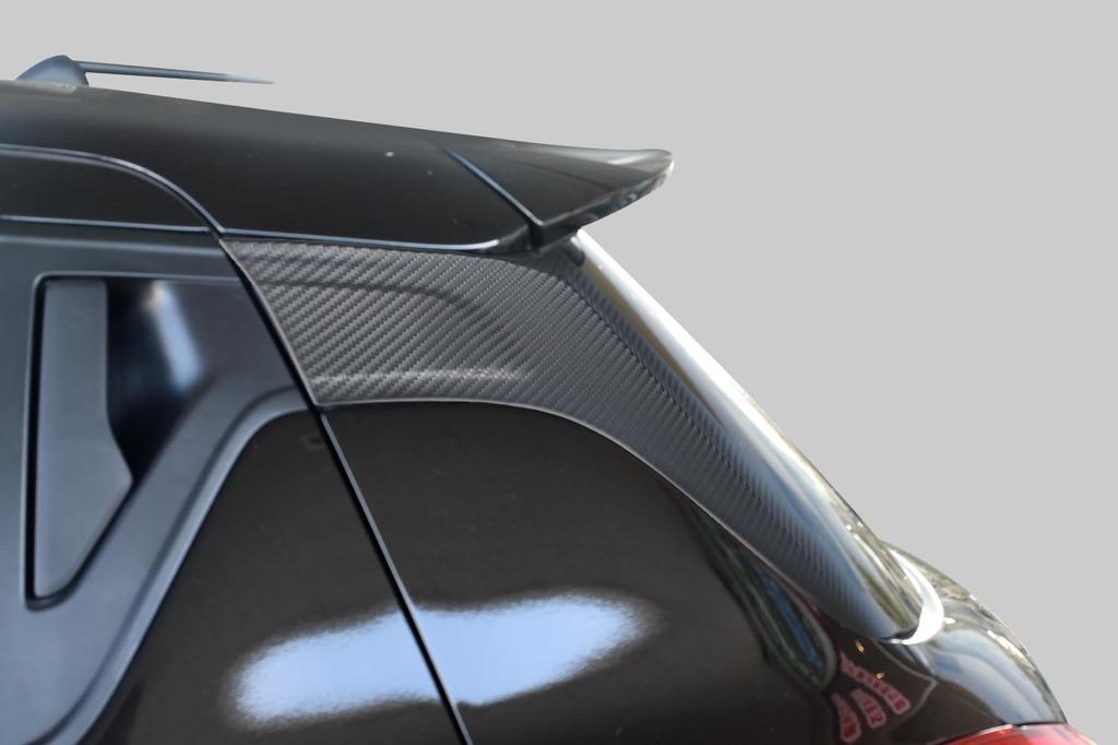 SecondStage Suzuki Swift Sport ZC33S Matowy Czarny Włókno Węglowe S012AES Panel Słupka C, Styl,