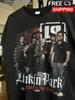 Vintage 2001 Linkin Park Hybrid Theory Promo Černé tričko