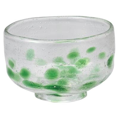 Matcha Geblasenes Grün kalt Nicht Ale-Netz Schale, Glas, (Glas) Für Tee. hitzebeständig.