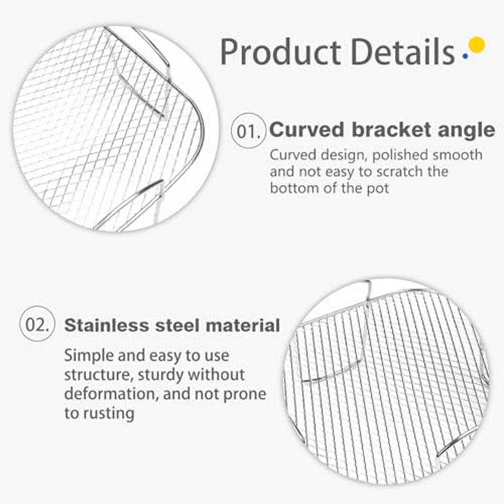 Enjoy Crispy and Delicious Results Every Time with This Easy To Clean Air Fryer Rack Enhance Your Cooking Experience