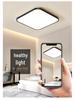 Ultra-Thin Modern Rectangular LED Ceiling Light for Living Room and Bedroom