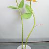 Simulation Artificial Flower Stand Pole 1.35m Giant Flores Pole New Green Leaves Flower Stem