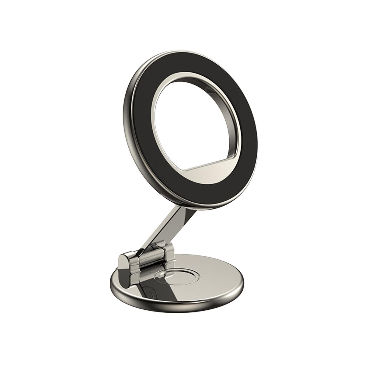 Foldable Magnetic Car Holder 360° Rotation Universal Desk Mount Stand for iPhone Samsung and All Smartphones