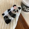Cute Panda Animal Hair Claw, Panda Flower Flower Cute and Fun Hair Claw for the Back of the Head, Versatile School Hair Accessory