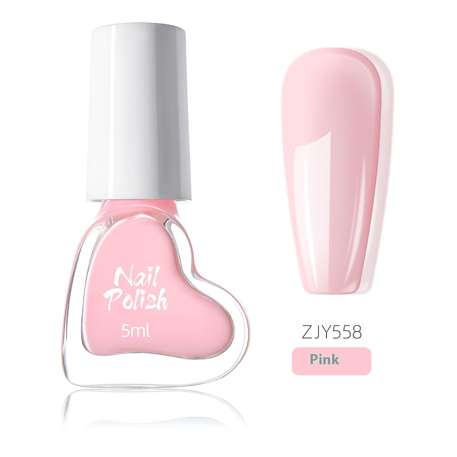 

Лак для ногтей Love Bottle Популярный белый цвет высокой насыщенности с дофамином, не требующий выпекания, на водной основе, защита окружающей среды single bottle розовый