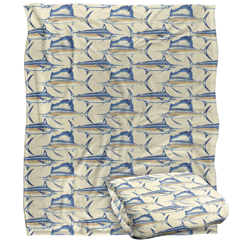 JQ Licensing 2 Silky Billfish Supersoft Blanket