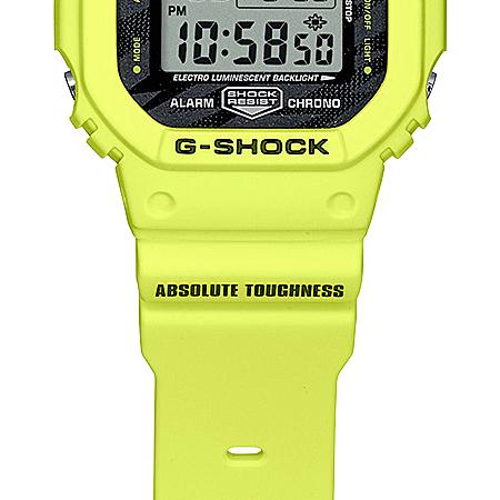 Casio G-SHOCK Men's Resin 200M Water Resistant Digital Shock Resistant Quartz Watch DW-5600TGA-9
