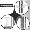 Aquatic Lily Tube Outflow Set Stainless Steel Planted Aquariums Flexible Installation Universal Adjustable Oil Film Removal
