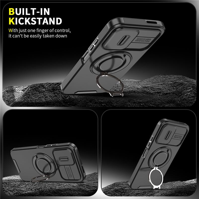 Suitable for Infinix Note11 Pro Link Phone Case Hot11i Rotary Ring Window Slide Cover