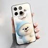 Phone Case For ZTE Blade V70/Axon 70/Nubia V70 Soft Silicone Black Case Good-looking Pattern Love Panda Rabbit Shockproof Shell