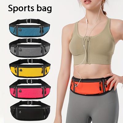 Sportliche Gürteltasche, Reflektierende Lauf-Hüfttasche, Leichte, unsichtbare Handytasche mit Kopfhöreröffnung, Bauchtasche, Gürteltasche