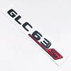3D ABS Černé GLC63S Logo Písmena V8 BITURBO 4MATIC Znak Samolepka Hvězda na Zadní Část Auta Kufr Znak AMG Pro Mercedes Benz GLC AMG X253