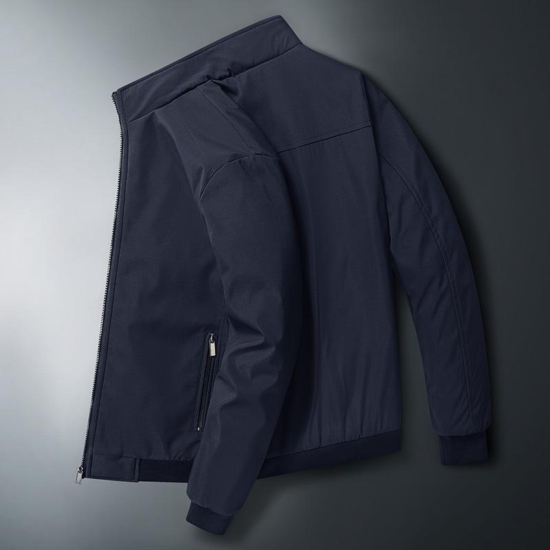 Giacca Termica Larga da Uomo per l'Inverno Business Casual da Uomo