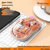 Bobcat Silent Bluetooth Mouse - Transparent, Wireless, 3 Modes, TYPE-C Charging, Universal Compatibility
