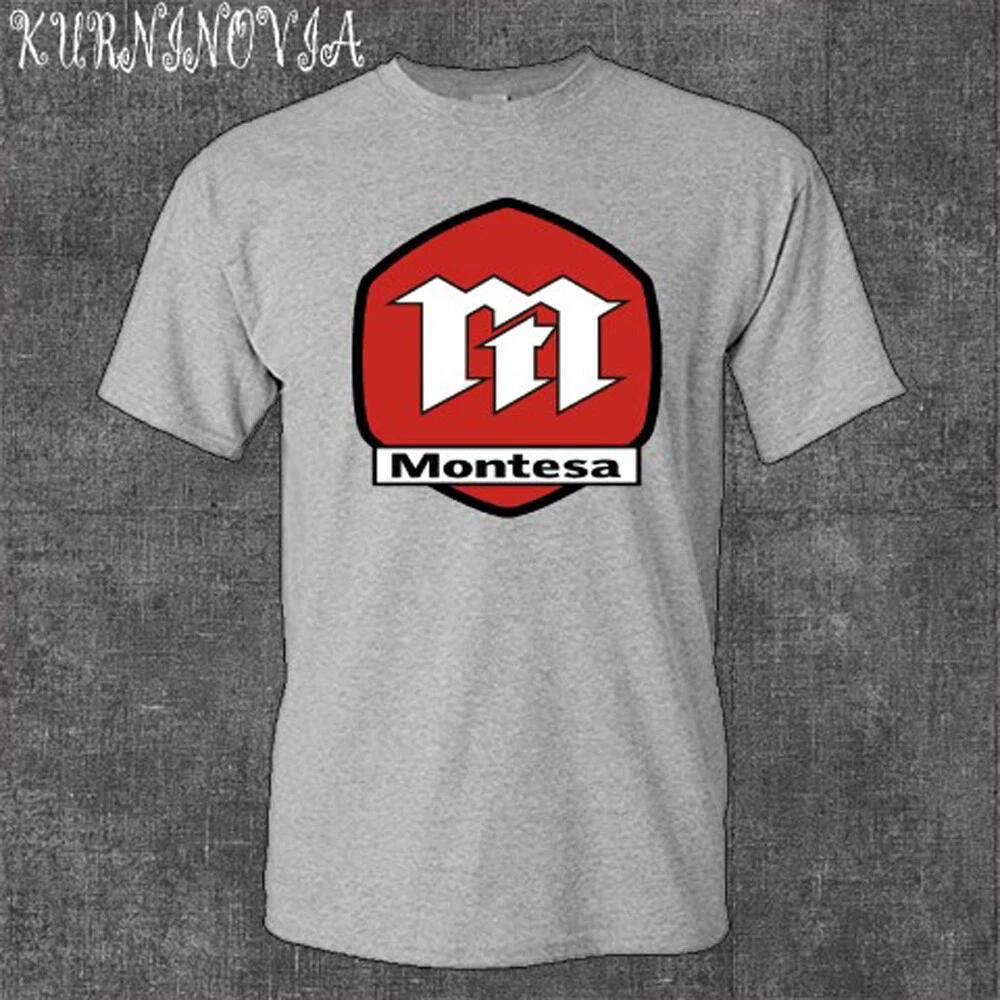 Montesa Motorcycle Men s Gray Size S to 5XL XL