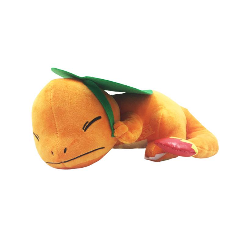 35styles Sleeping Series Pillow Soft Stuffed Plushie Anime Toys Mew Charizard Dragonite Squirtle Kids Sleeping Toys Gift