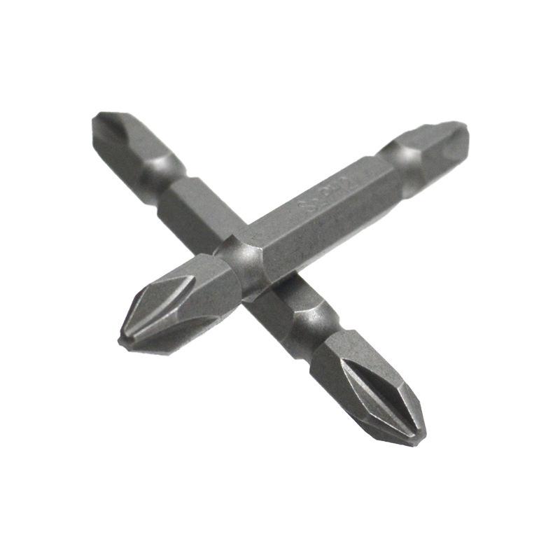 10-Piece 65mm Double-Ended PH2 Phillips Screwdriver Bits, S2 Material