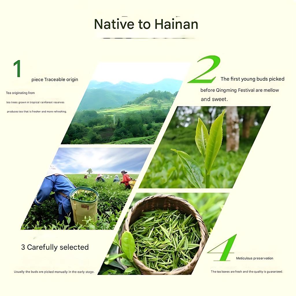 Органічний зелений чай з ванільною орхідеєю 100 г - новий спеціальний чай з ароматом камелії