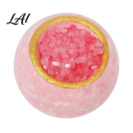 Relaxing Bath Bombs 100G Handmade Sea Salt Bombs Natural Plants Extract Essential Oils Fizzies Soothing Ball Dry Skin Moisturizing Shower