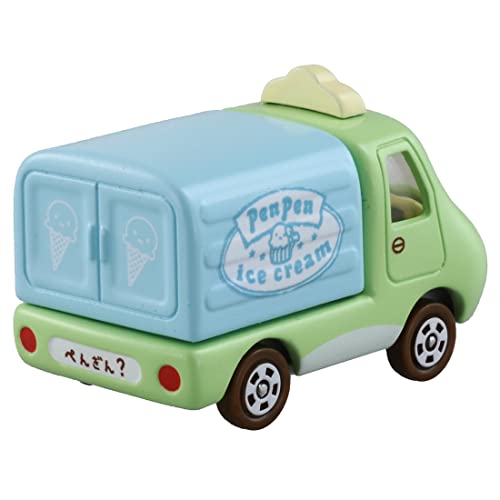 TAKARA TOMY "Tomica Dream Tomica No.167 Sumikko Gurashi Penguin's Ice Cream Shop" Mini Car Car Toy 3 Years Old and Older Boxed Toy Safety Standard