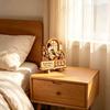 Motivational Reading Challenge Sign Book Read This Year Tracker, 3D Layered Wooden Window Handcrafted Room Accent Piece Girl Count Stand with