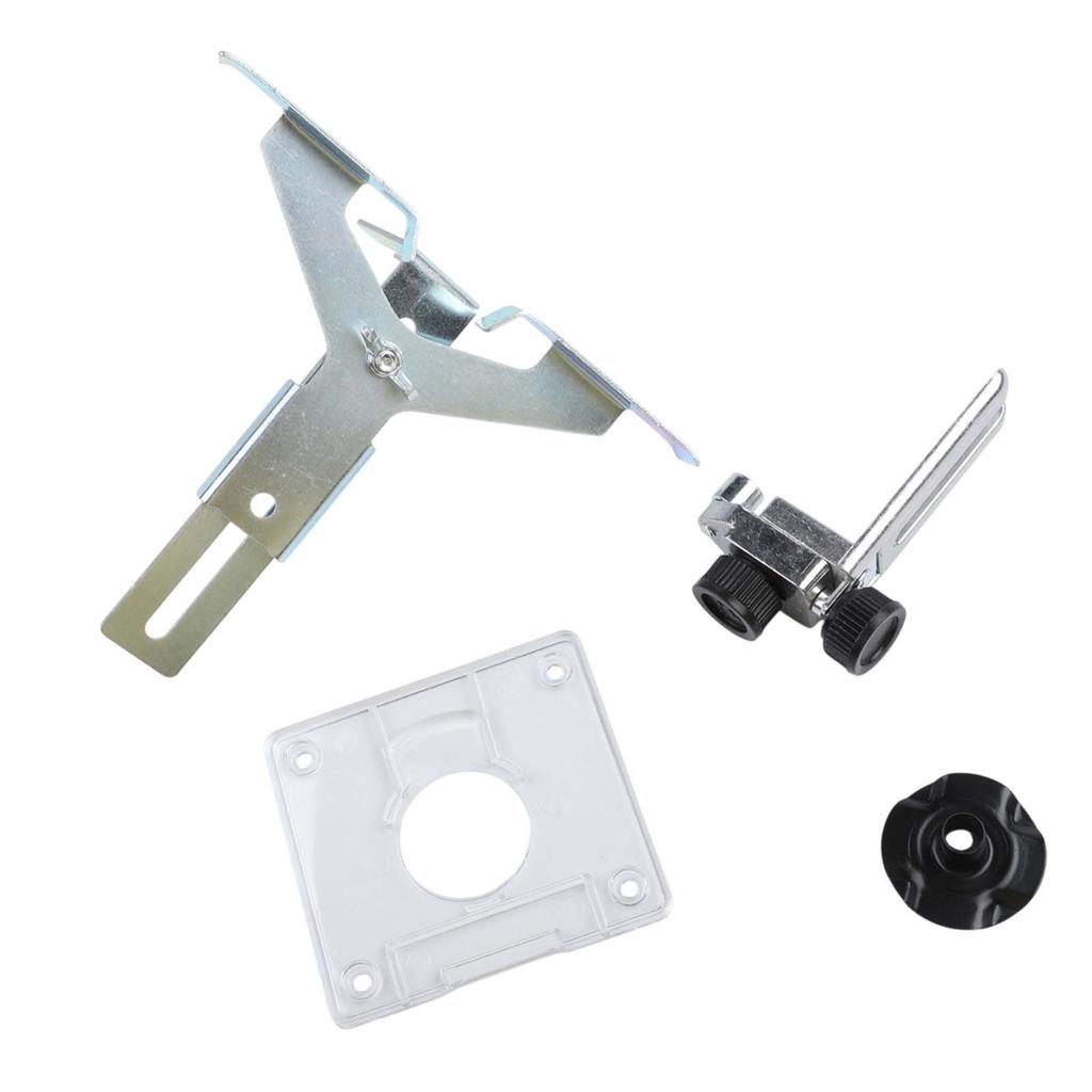 Edge Guide Template for Router Trimming Machines Fits 3701 3703 3709 For 3710 Models ABS Plastic and Metal Parts