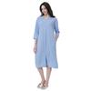 Women's Water-Absorbent, Lint-Free Bathrobe & Nightgown Style Pajamas - Versatile for Home or Outdoors
