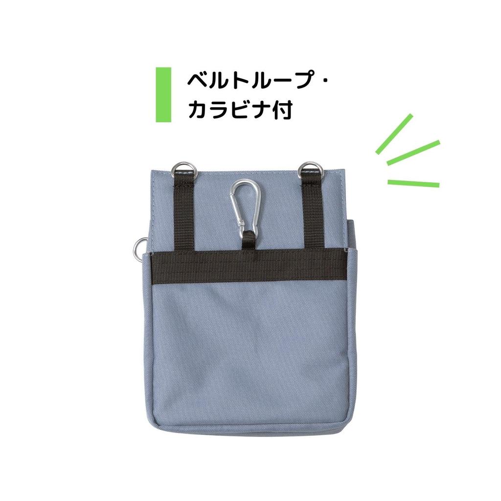 KUTSUWA Stationery Apron Slim Blue BE025BL Bag, Design,