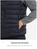 Men's Winter Hooded Down Cotton Vest Waistcoat