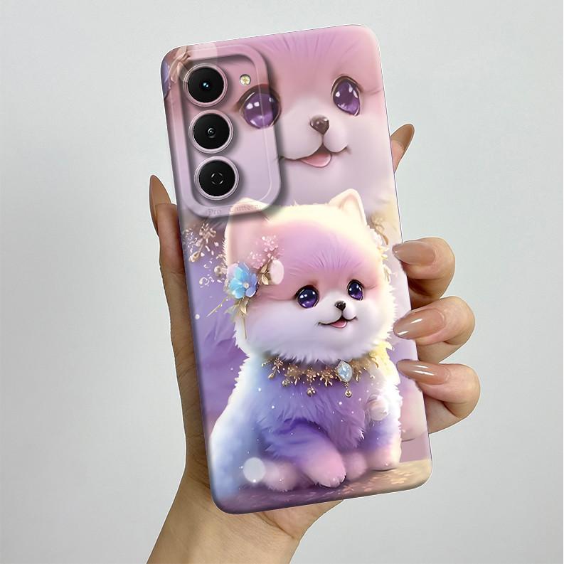 Casing For Tecno Spark 40 Pro 40Pro+ Plus 4G Aesthetic Flowers Phone Case Slim Liquid Silicone Anti Drop Protection Soft Cover