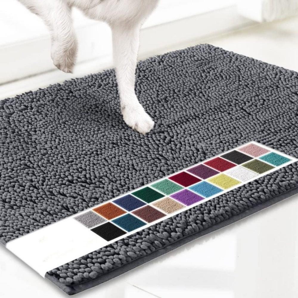 Chenille Dog Foot Pads Encryption Cat Sleeping Mats New Pet Mats  Home