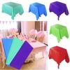 Elegant Disposable Plastic Tablecloth For Party Events And Weddings Multiple Colors