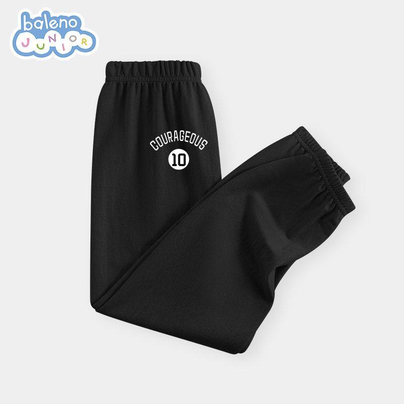 Baleno Kids Boys' Anti-Mosquito Pants Summer 2025 New Thin Long Pants for Older Children Pure Cotton Pants for Summer