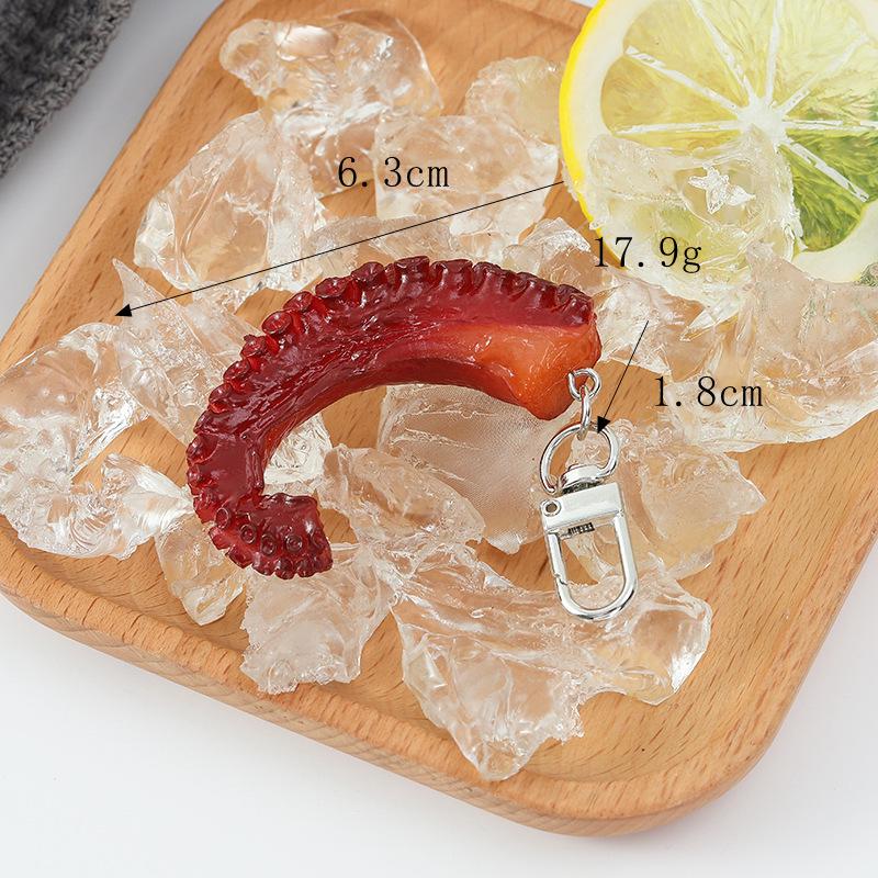 Teppanyaki Seafood Model: Saury, Squid, Small Octopus, Dried Fish Decoration Props