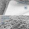 Thickened Bedroom Bedside Carpet Solid Color Flocking Bathroom Absorbent Floor Mat Bay Window Mat Children'S Climbing Mat Plush Foot Mat