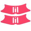 2pcs 4 in 1 Nose   Stencil Shadow Tool Reusable Silicone Shadow Template Highlighter Template for Highlighter   Lip Line Eyelash